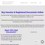  Darknet Documents Shop 